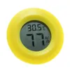 Mini thermomètre numérique LCD portable, minuteries de cuisine, hygromètre, testeur de réfrigérateur et de congélateur, détecteur de température et d'humidité rond, thermographe