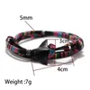 Braccialetti con ciondoli Protezione ambientale Bracciale Manta Uomo Donna Alpinismo Sopravvivenza Braclet Boemia Braslet Regalo di San Valentino Puls