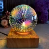 glass dome with led lights