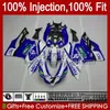 Fairings de molde de injeção para Ducati Panigale Branco azul 899 1199 s R 899s 1199s 12 13 14 15 16 Bodywork 44No.37 899R 1199R 2012 2013 2014 2015 2016 899-1199 12-16 OEM corpo