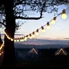 25 lampadine a LED luci a stringa lampadina per esterni ghirlanda natalizia cavo bianco per giardino decorazione di nozze 211112