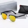 Top luxuriöse Sonnenbrille Mode Pilot Halbrahmen Hochwertige Katzen -Augenbrillen Polarisierende Originalmarkendesigner Antireflexion Gogg5997030