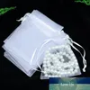 50pcs 15x20cm Organza Bags Festive & Party Supplies Wedding Birthday Party Gift Boxes Bags Chocolate Candy Cosmetic Storage Bags