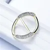 Strass Broschen Schals Verschluss Brosche Kristall Halter Seidenschal Dekorative Schnalle Ring Clip Schal Schmuck Zubehör Geschenk