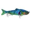 TRANSPORTE DHL 5 Cor 15.5cm 38G Multi 4 Seção Pesca Lure Pike Lure Set Junted Predator iscas