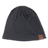 남성과 여성을위한 새로운 패션 모자 가을 니트 솔리드 컬러 Skullies 비니 봄 캐주얼 소프트 터번 겨울 Gorras Y21111