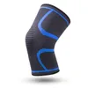 Łokieć podkładki do kolan fitness Bieganie rowerowe Support Support Elastyczne Nylon Sport Compression Pad Sleeve do koszykówki Siatkówka