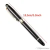 Caneta de óleo de metal da moda caneta de óleo preto caneta não deslizante de caneta de caneta durável de caneta