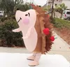 Traje de mascote de hedgehog de halloween