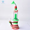 10 pollici Rainbow da collezione narghilè tubo di silicone tubo di acqua fumo