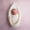 DonJudy Newborn Photography Puntelli Baby 100% Lana Flora Wraps Coperta Basket Filler Stuffer Fotografia Accessori fotografici Studio 210309