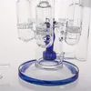 9,5 inchs zwaartekracht Glazen Bong Recycler DAB Rigs Hookahs Percolator Waterpijpen Rookpijpolie met 14 mm kom