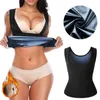 Women Sauna Sweat Vest Polymer Waist Trainer Weight Loss Shapewear Tummy Slimming Sheath Workout Body Shaper Corset Fajas Top 21039453565