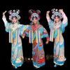 Imitatie handgeborduurde vis met zachte schaal, verbeterd door Beijing Opera Yueyu Huangmei vrouwelijke generaal Wu Dan Dao Ma Dan