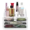 Настольный макияж организатор ювелирных изделий косметический ящик для хранения ящик прозрачный держатель
