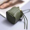 Dames en cuir véritable sac cosmétique mode étui maquillage femmes embrayage Mini trousse de toilette