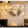 Strings 2m Holiday Light Golden Chain Ball Led String Lichtlamp Lamp Waterdichte Outdoor Wedding Kerstmis