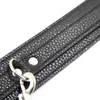 Bondage Slave Leather Buckle Collar Chain Pull Rope Collar Restrain Corset Fun Bandage Weird Photo Toy #24