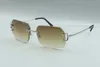 2021 NUEVA FACTORY Gafas de sol directas de diseño de lujo 4193820 Gafas de sol ultra luz de metal clásico simple 6799629