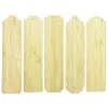 Bookmark 10 Pack Bamboo Blank Bookmarks Unfinished Wood Tags With Holes For DIY Art Craft