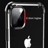 iPhone 12 11 미니 프로 최대 XS XR 8 7 플러스 삼성 S20 클리어 Shockproof TPU 보호 케이스 커버 용 투명한 전화 케이스