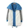 Fitaylor Winter Cotton Coat Women Slim Snow Outwear Medium-long Wadded Jacket Thick Padded Warm Parkas 210923