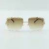 Metal claw sunglasses 3524020 with big C temples and 58mm cuts lens223S