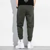 Japansk stil mode män jeans lös passform casual lastbyxor högkvalitativa streetwear vintage designer hip hop joggers byxor byxor