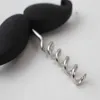 Bigode Garrafa Corkscrew Opener novidade abridor de vinho ímã imã de aniversário casamento favor e presente