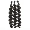 30 32 34 36 38 40 pollici di peli brasiliani con onda del corpo in trama 100 Weaves 3 bundle Extensions Remy Hair7863093