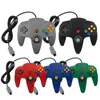 Classic Retro Wired Gamepad Joystick para N64 Controller Game Game Gaming Joypad 10 Cores DHL