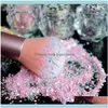 Nail Salon Health & Beautynail Glitter 50G Holographic Flakes Sequin 8Colors Mixed Size Hexagon Shape Sparkly Slices Manicure Nails Art Deco