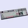 9009 Renkli Tema OEM veya Kiraz Boya Subbed Keycaps Kalın PBT Malzeme MX Anahtarları 61 63 64 84 87 96 108 Mekanik Klavyeler