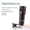 Universal 8X Telephoto Lens Monocular Telescopes Phone Hd No Dark Angle Mobile Phone External Telescope Monoculars yy28