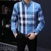 2021 Mens Shirt Luxurys Designers Menswear Casual bussiness Shirtsa Classic Man Dress Shirts Men Long Sleeve Brand Fashion Spring M-3XL#010