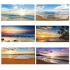 Modern Sea Wave Beach Sunset Canvas Painting Nature Seascape Posters And Prints Wall Art Pictures For Living Room Decoration