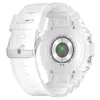 Relógios inteligentes esporte pulseira de taxa de coração monitoramento IP68 impermeável pedômetro mensagem lembrete mulheres relógio para ios android