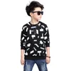 Vente pull pour enfants pour adolescents garçons manteau à tricoter T-shirt automne mode garder au chaud enfants pull Tee 5-16 ans 211201