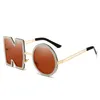 Designer de luxe sans lettre hommes lunettes de soleil pour femmes hommes asymétrique mode lunettes de soleil Anti UV400 Adumbral JC15963