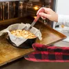 Disposable Gloves 1 Set Kitchen Oven Heat Resistant Creative Insulation Pads Dishcloths