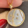 Trustdavis 925 Sterling Silver Constellation Pendant Necklace Birthday Gift For Women Charm Jewelry Wholesale DA434 Q0531