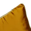 Géométrie contemporaine Orange Ellipse Canapé Chaise Designer Pipping Coussin Coussin Décoratif Carré Maison Taie d'oreiller 45x45cm 210315