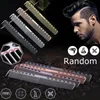 Durable Space Aluminum Hairdressing Cut Comb Anti Static Haircut Comb for Salon Barber Hair Beauty Tool