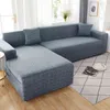 Slipcover Non-Slip Elastic Sofa Cover Polyester Spandex Fyra säsong All Inclusive Stretch Couch Handduk 1/2/3 / 4-sits 211207