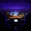 Mini LED Car Roof Gwiazda Night Light Light Projektor Atmosfera Galaxy Lampa USB Dekoracyjne Lampy Regulowane Auto Wystrój Wnętrz Lights