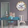 Wall Clocks Shabby Chic,Wine Clocks,Vintage Clock,Wall Watches Home Decor,Kitchen Clock Big