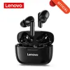 Lenovo XT90 Kablosuz Kulaklık TWS Kulakiçi Bluetooth 5.0 Spor Kulaklık Dokunmatik Düğme IPX5 Su Geçirmez Kulaklıklar 300mAh Şarj Kutusu ile