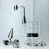 Senza cupola Titanio a 90 gradi altri accessori per fumatori Chiodi universali GR2 10mm 14mm 18mm Dabber per unghie maschio / femmina per bong in vetro per piattaforme petrolifere