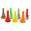 2022 new small 5 inch beaker hookah Smoker Accessories oil rig glass bongs smoking water pipes Bong Tobacco