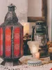 Держатели свечи Старинные эстетические творческие металлические MORROCAN красные очки лампа сопорта Vela House Decor Ei50Ch